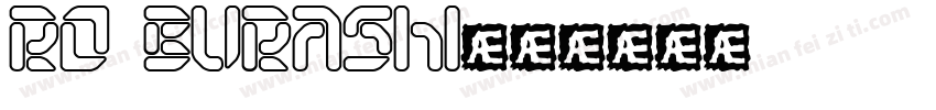 Ro burashi字体转换
